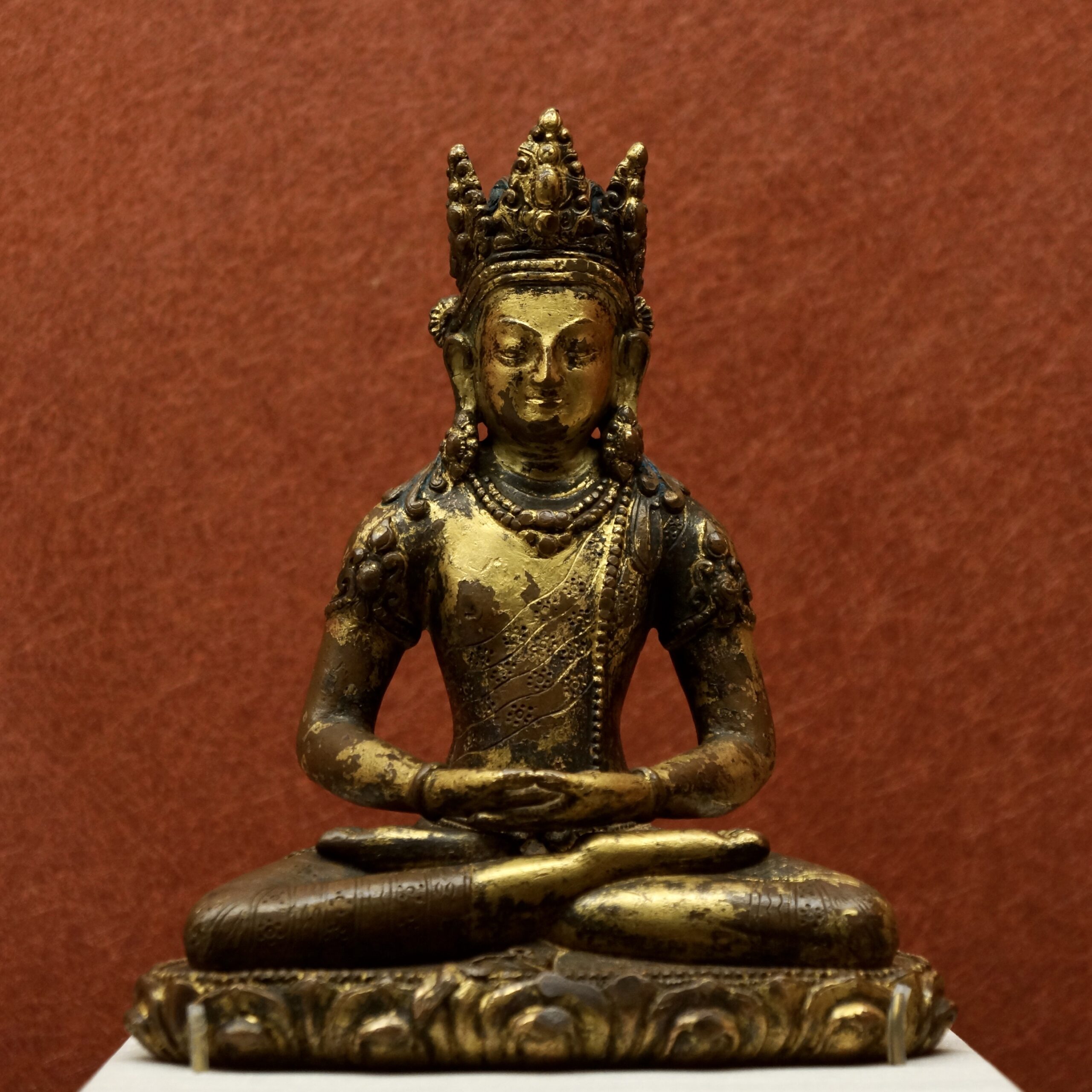 12thC. 青铜鎏金阿弥陀佛坐像- Hou のDigital Space