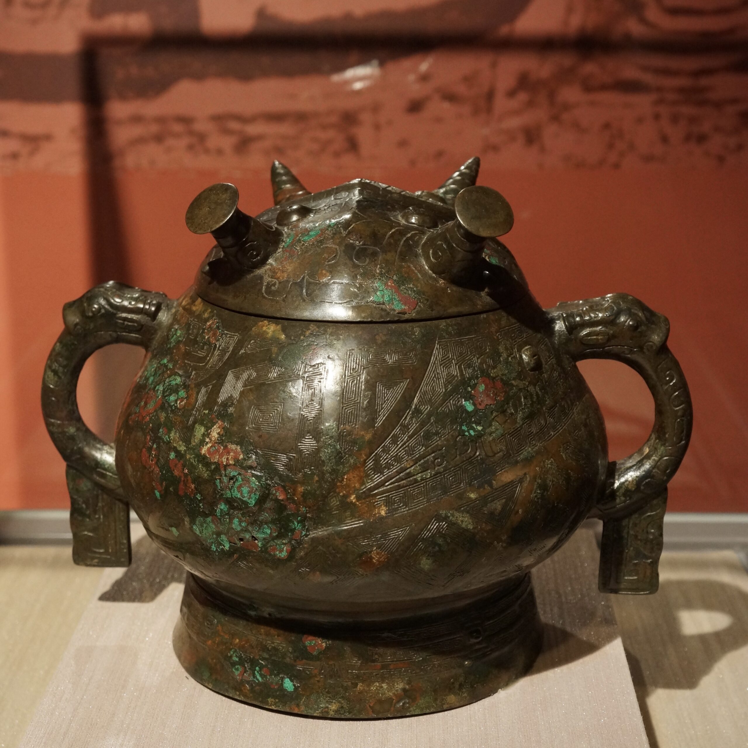 西周早期双龙纹簋- Hou のDigital Space